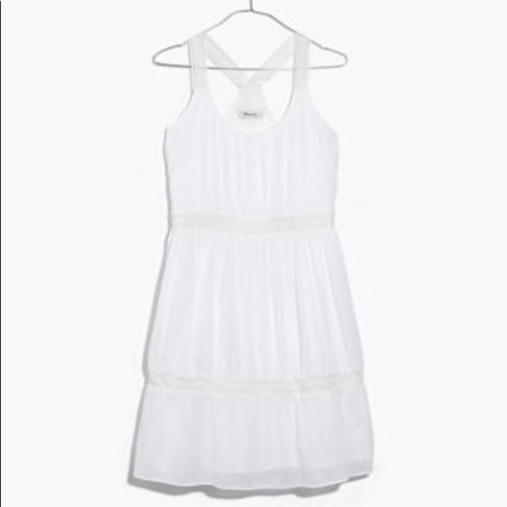 Embroidered honeysuckle dress